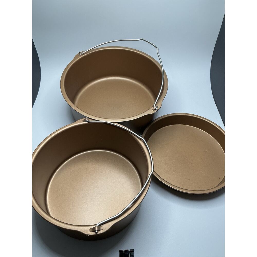 Air Fryer Accessories- 3 Multifunctional Pans